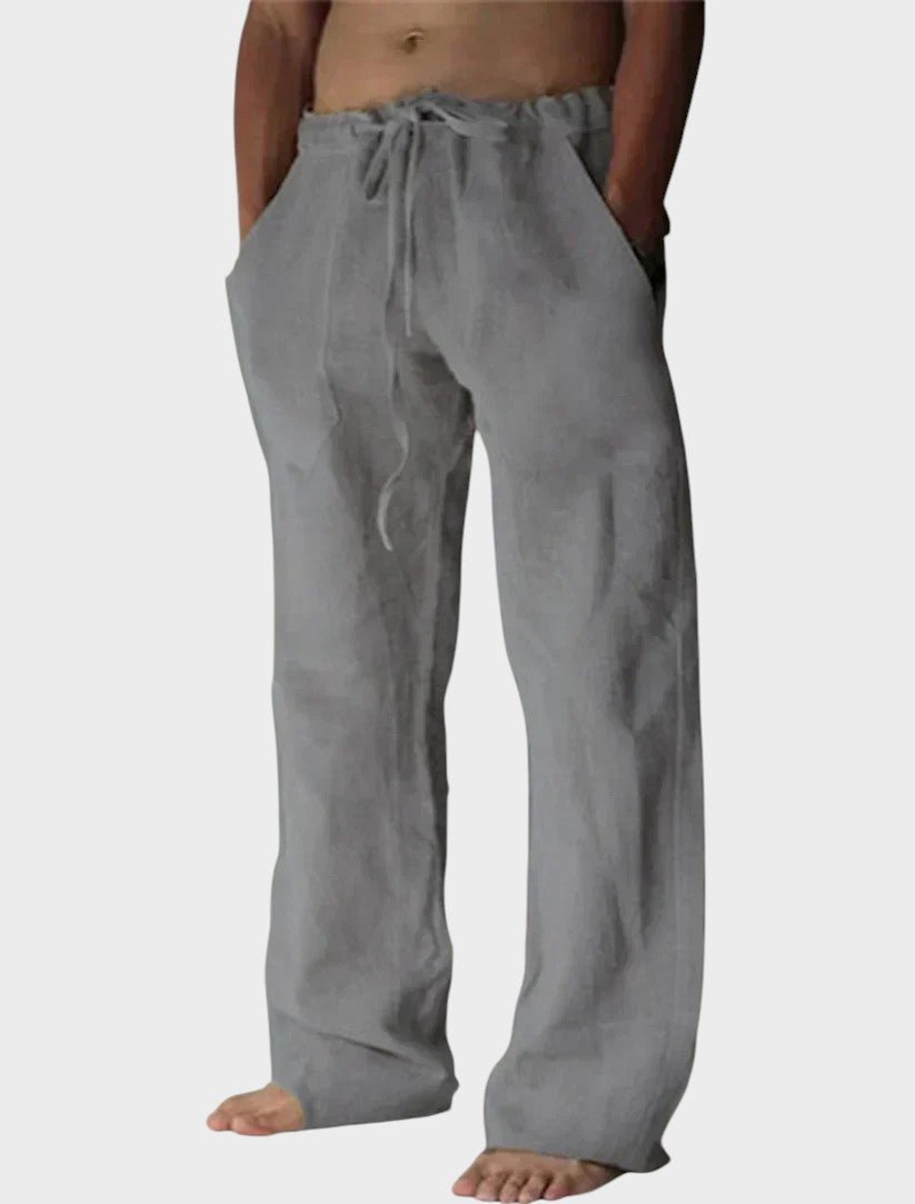 Brian - Relaxed fit pants with velcro closure