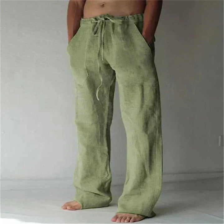 Brian - Relaxed fit pants with velcro closure