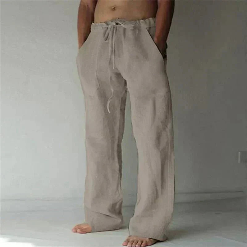 Brian - Relaxed fit pants with velcro closure