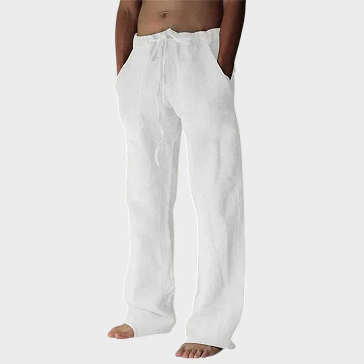 Brian - Relaxed fit pants with velcro closure