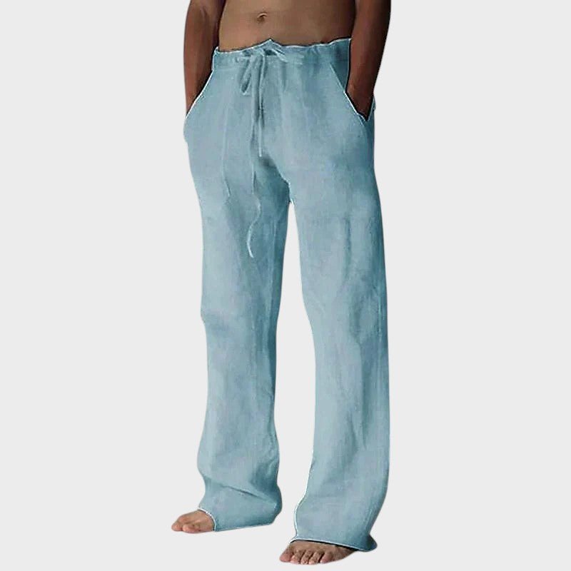Brian - Relaxed fit pants with velcro closure