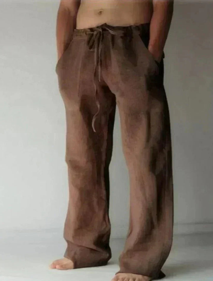 Brian - Relaxed fit pants with velcro closure