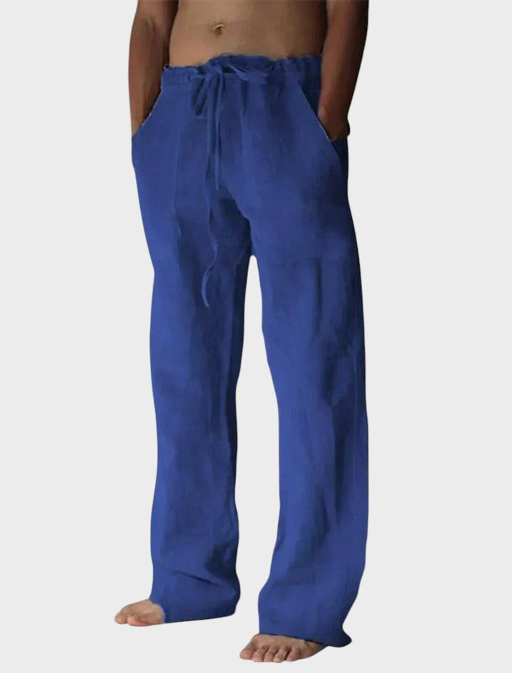 Brian - Relaxed fit pants with velcro closure