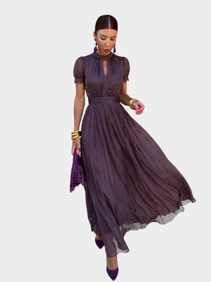 GEORGIA | Long Chiffon Dress