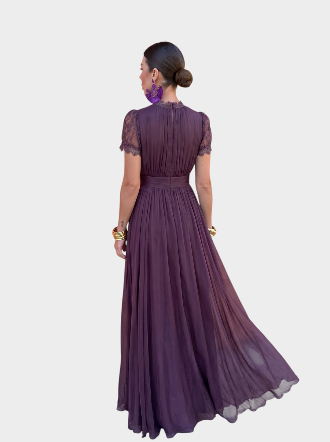 GEORGIA | Long Chiffon Dress