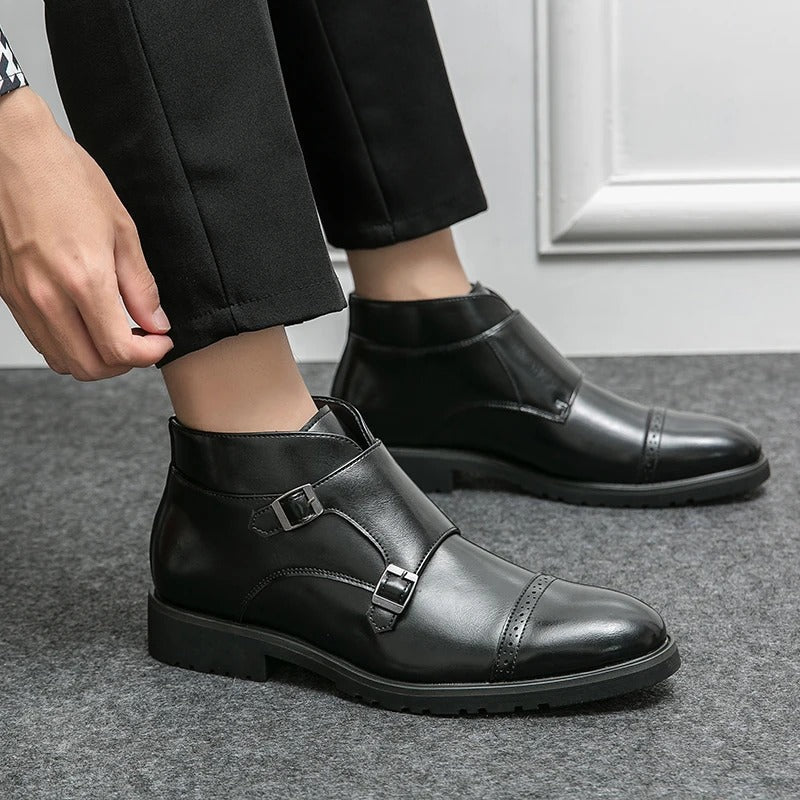 Ferris - Double Buckle Boots