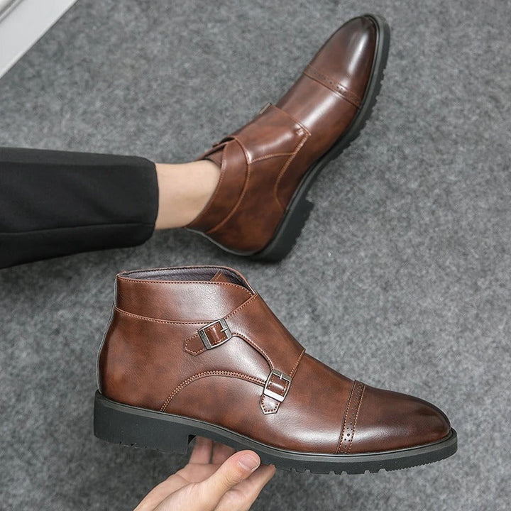 Ferris - Double Buckle Boots