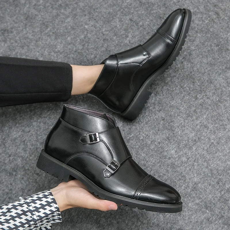 Ferris - Double Buckle Boots