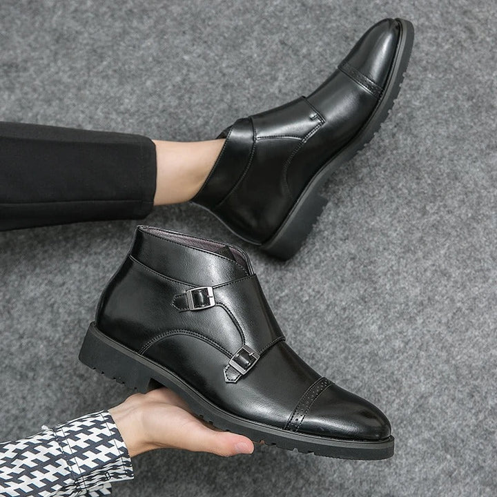 Ferris - Double Buckle Boots
