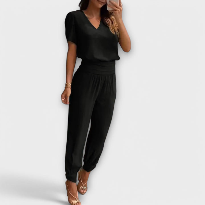 Irene - Elegant set of top and pants