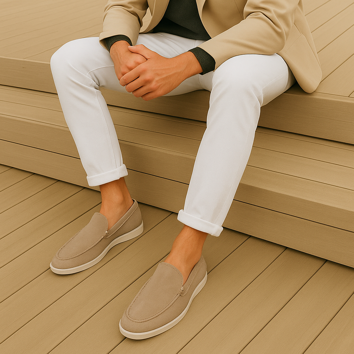 Gus - Suede Loafers