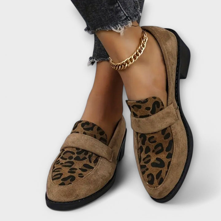 Marla | Elegant women's shoes with leopard print