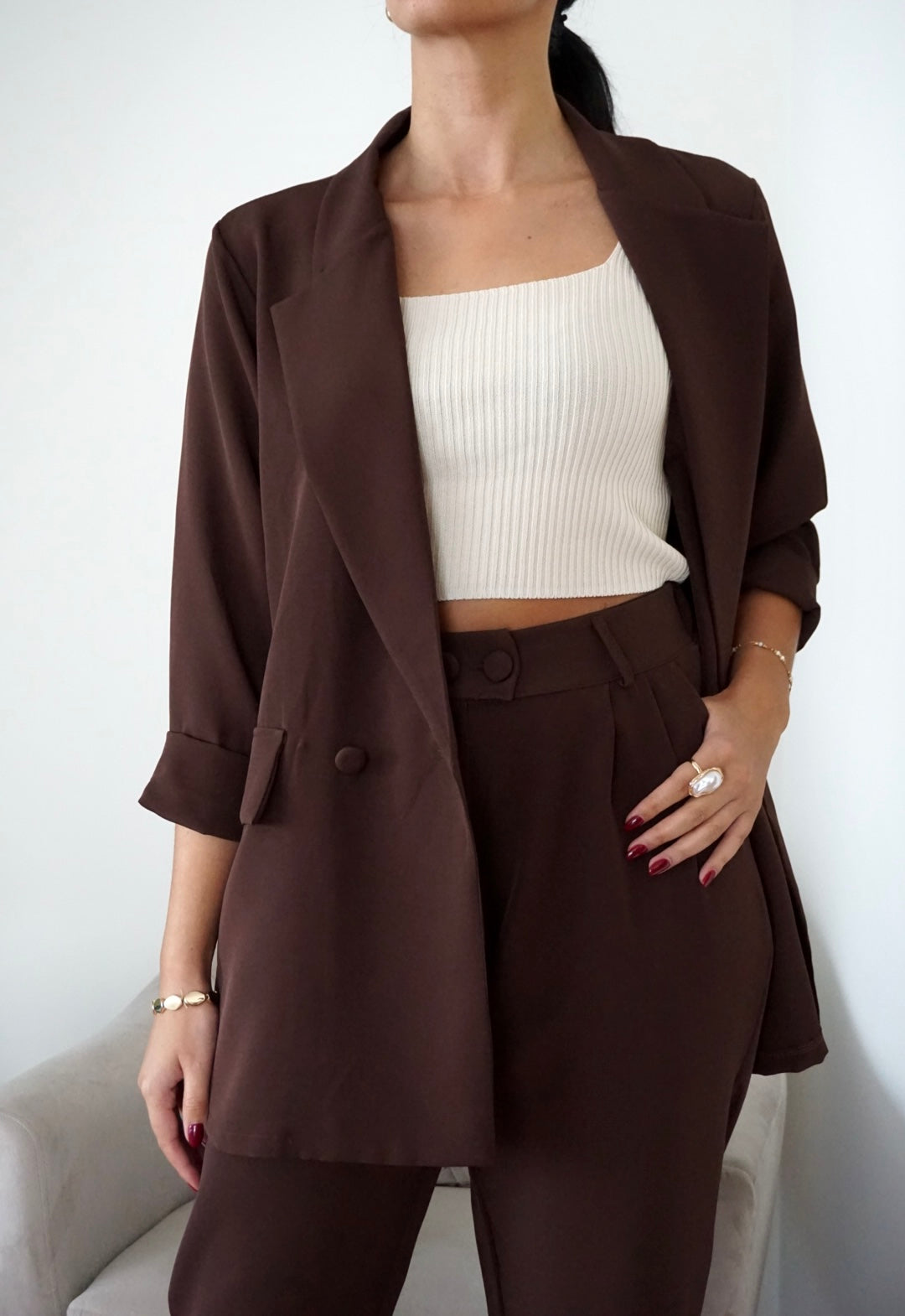Coraline - Burgundy Set