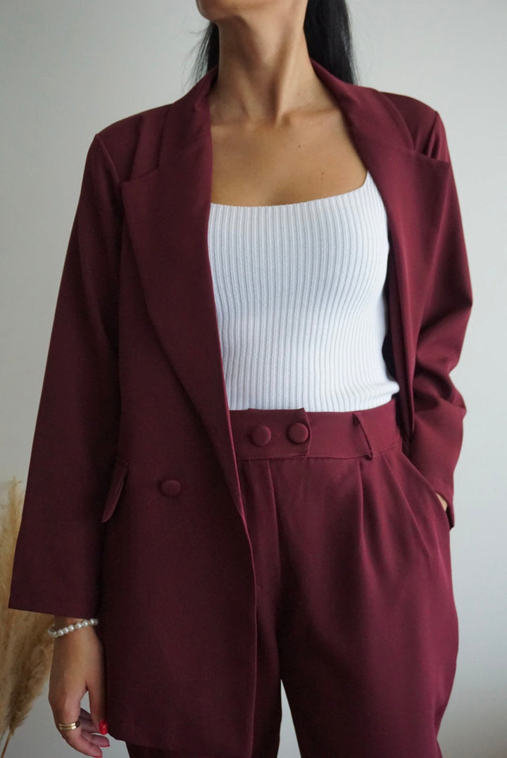 Coraline - Burgundy Set