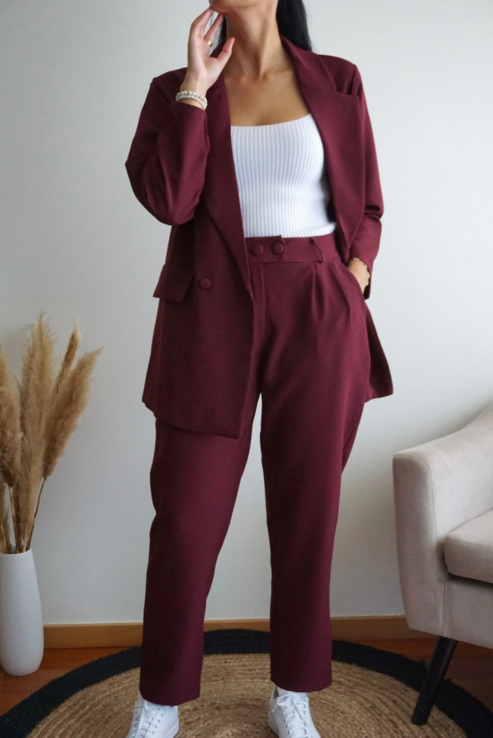Coraline - Burgundy Set