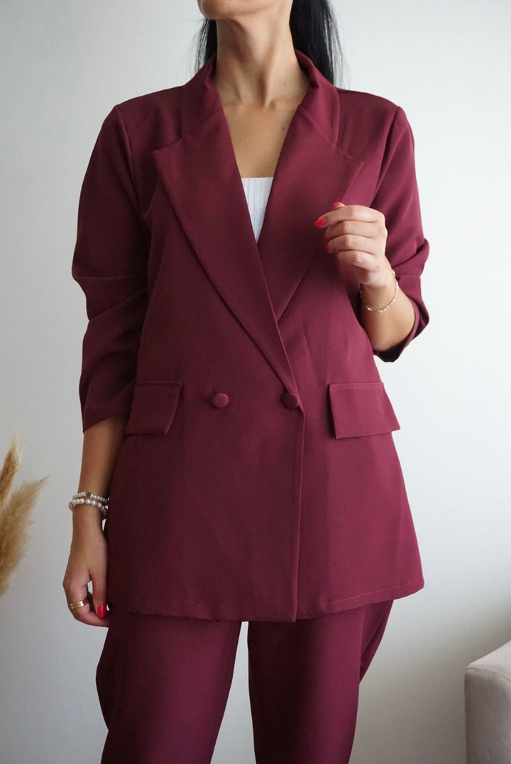 Coraline - Burgundy Set
