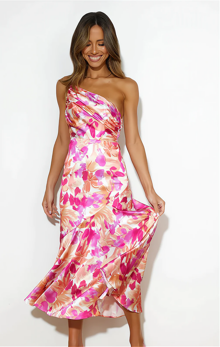 Camila | Elegant Summer Dress with Flowers