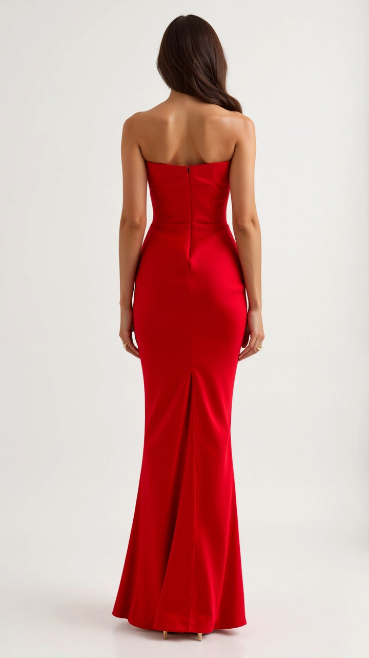 Ashley | Long Dress with Bodice