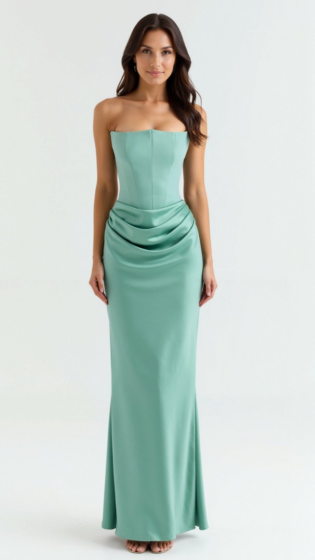 Ashley | Long Dress with Bodice