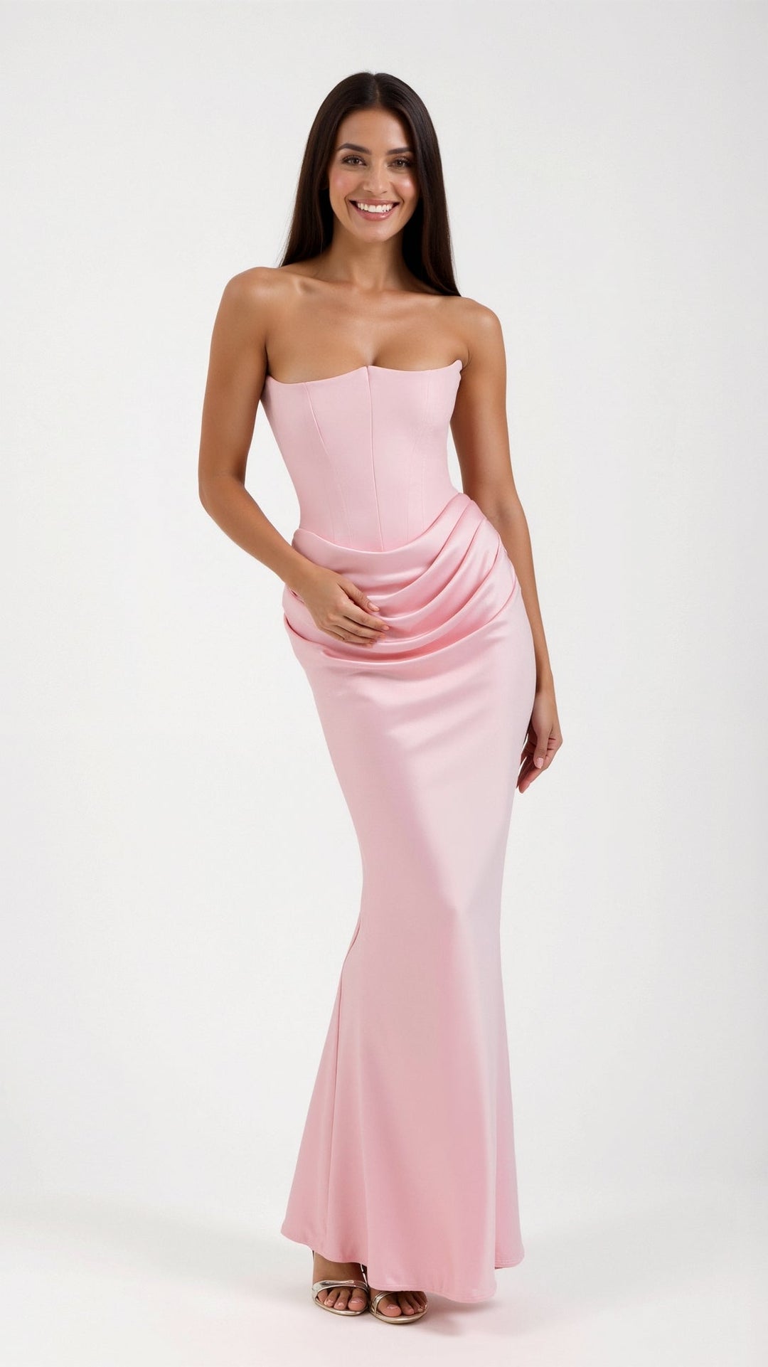 Ashley | Long Dress with Bodice