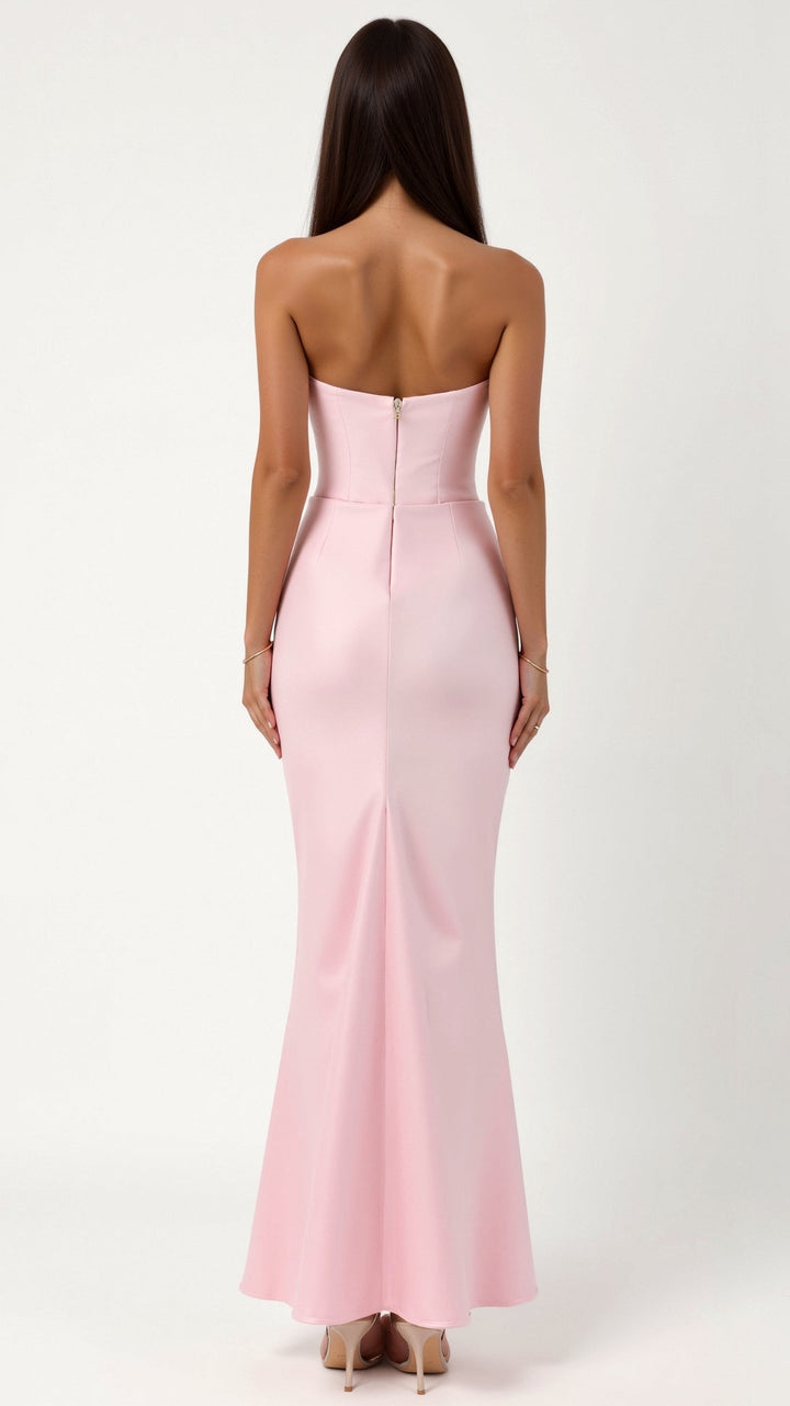 Ashley | Long Dress with Bodice