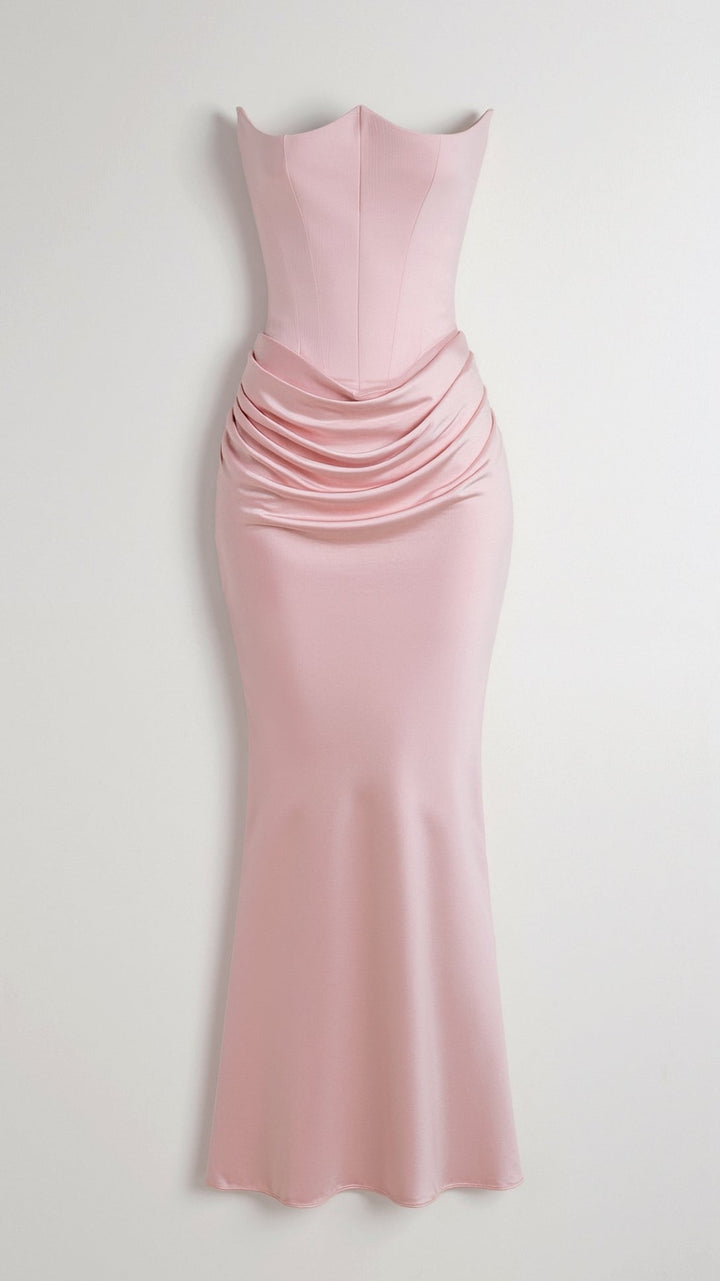 Ashley | Long Dress with Bodice
