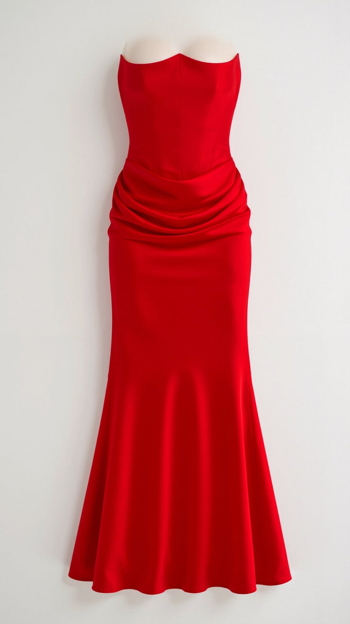 Ashley | Long Dress with Bodice