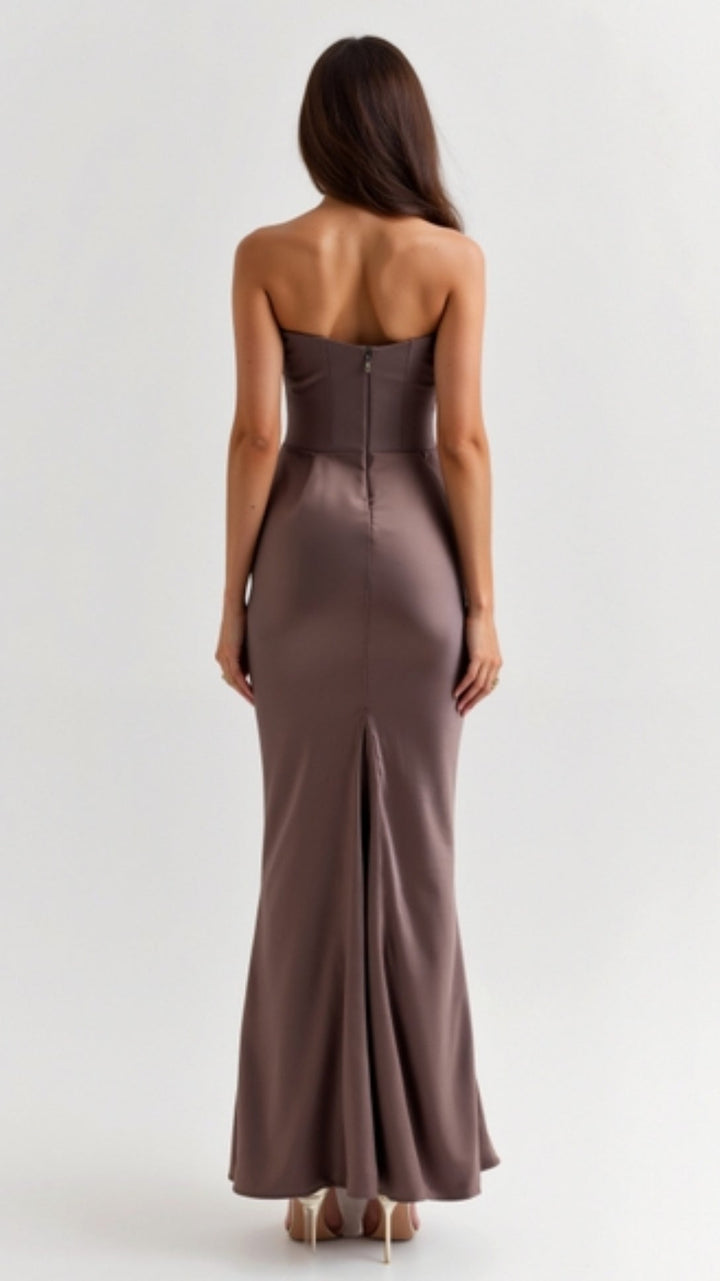 Ashley | Long Dress with Bodice