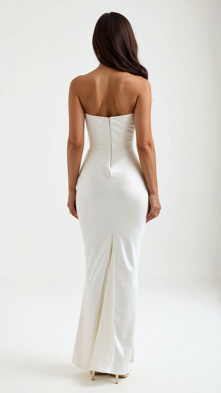 Ashley | Long Dress with Bodice