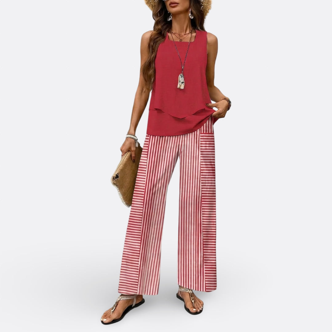 Ida | Two-Piece Straight Cut Set