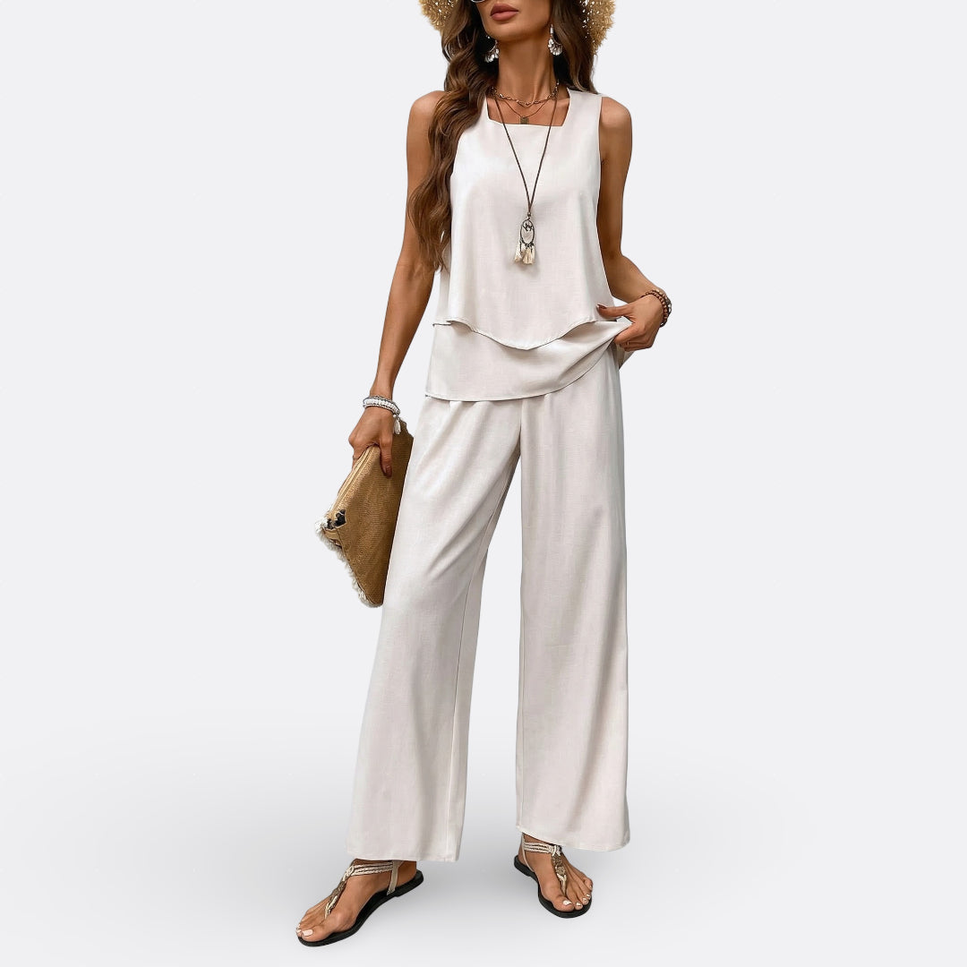 Ida | Two-Piece Straight Cut Set