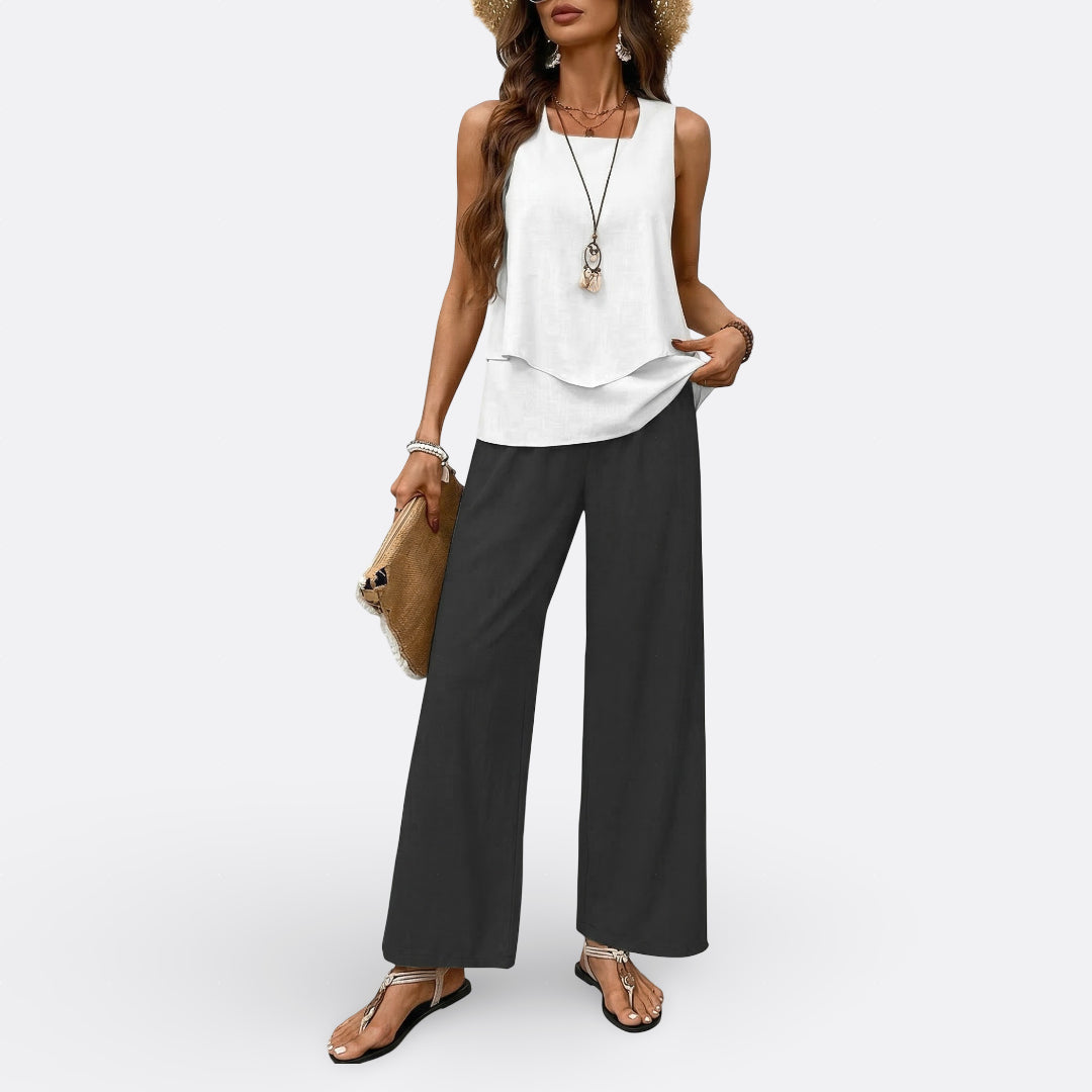 Ida | Two-Piece Straight Cut Set