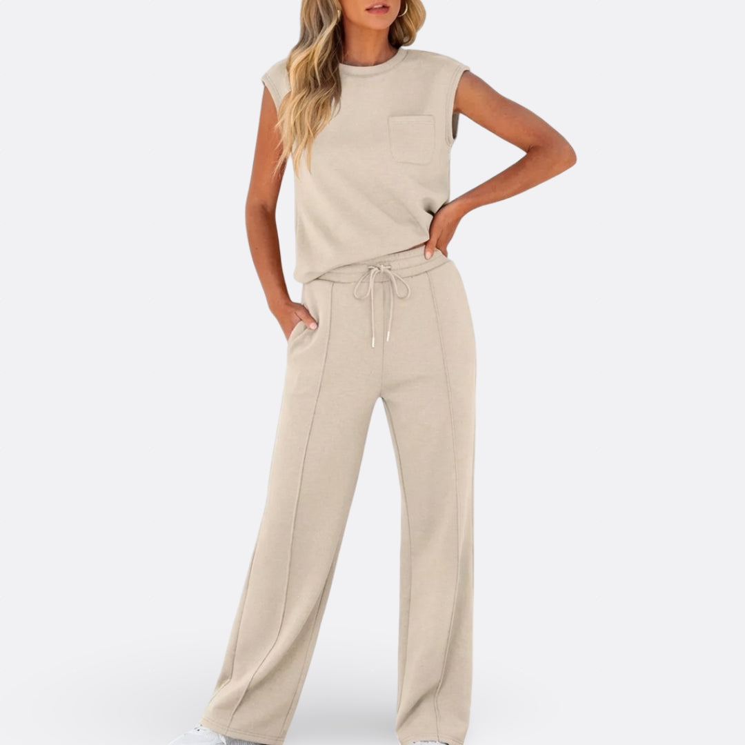 Tamsin - Casual Set in Soft Lounge Fabric