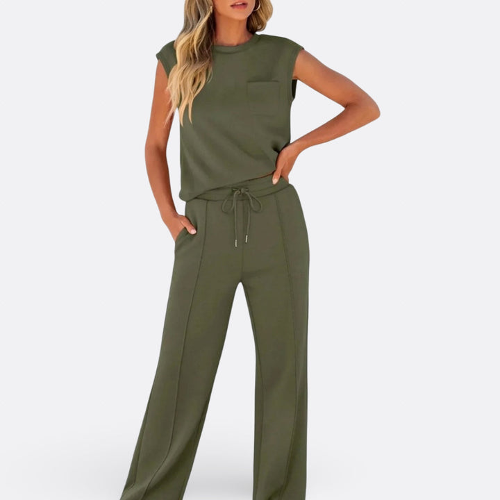 Tamsin - Casual Set in Soft Lounge Fabric