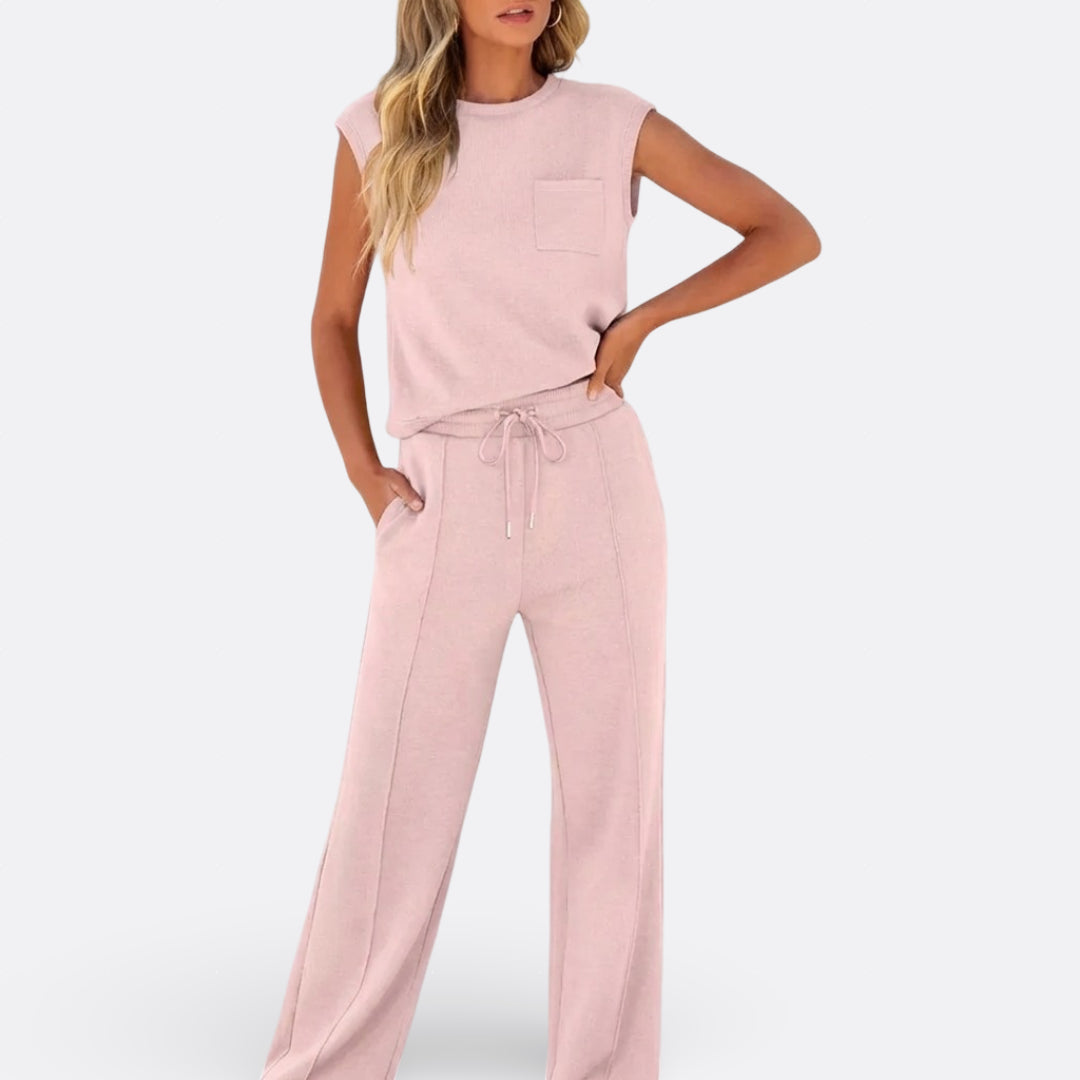 Tamsin - Casual Set in Soft Lounge Fabric