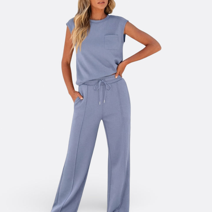 Tamsin - Casual Set in Soft Lounge Fabric