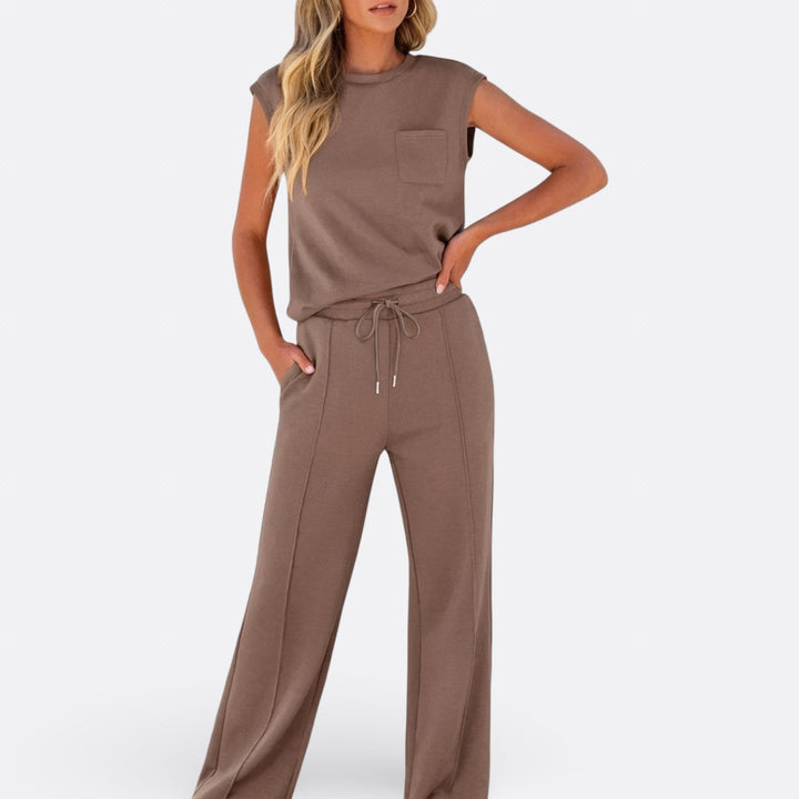 Tamsin - Casual Set in Soft Lounge Fabric