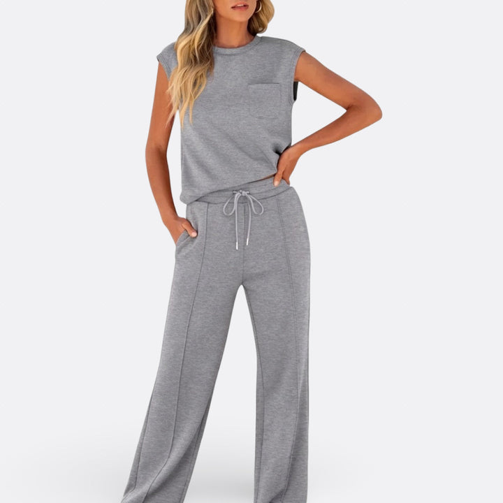 Tamsin - Casual Set in Soft Lounge Fabric
