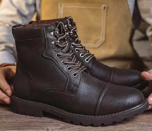 Bertram - Premium Leather Boots
