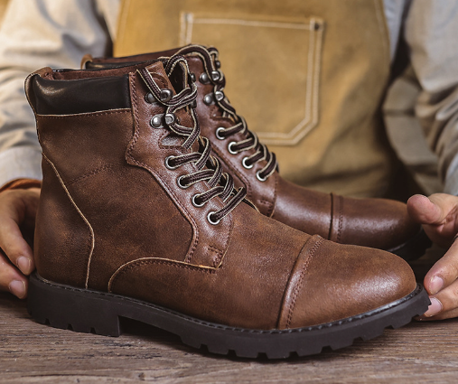 Bertram - Premium Leather Boots