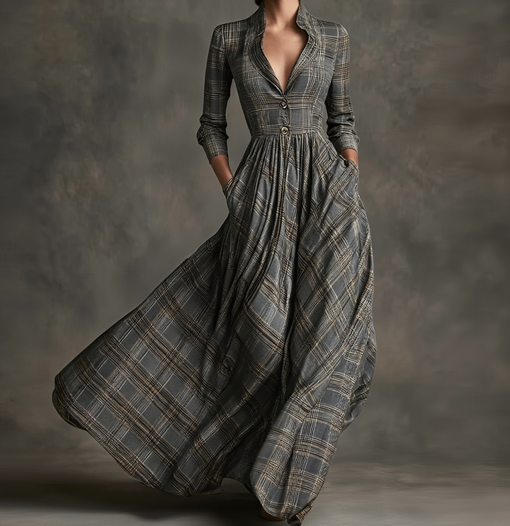 Marissa | Chic Plaid Dress