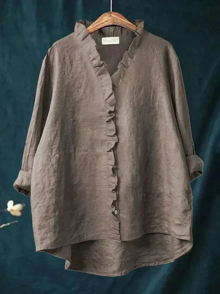 Eline | Elegant Linen Blouse for Summer