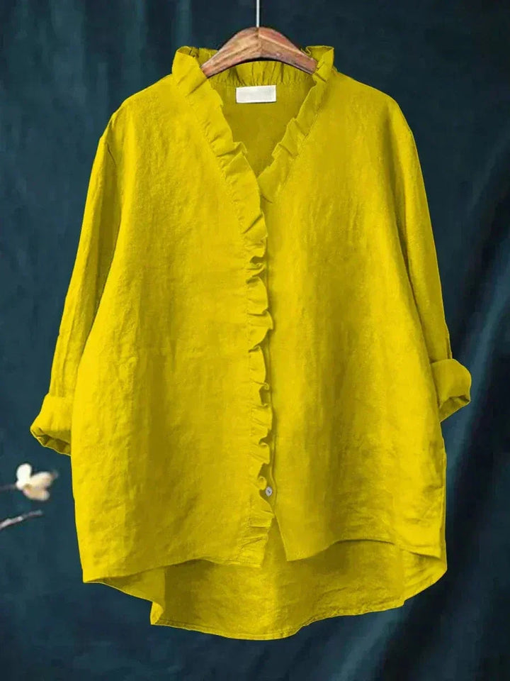 Eline | Elegant Linen Blouse for Summer
