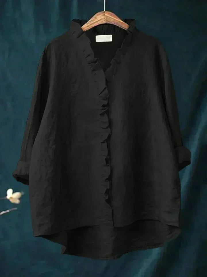 Eline | Elegant Linen Blouse for Summer