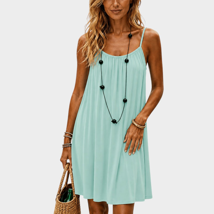 VIVIAN | ELEGANT SUMMER DRESS WITH BACK CUTOUT