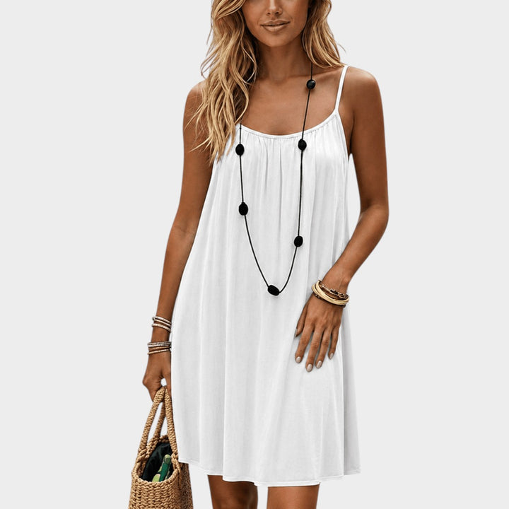 VIVIAN | ELEGANT SUMMER DRESS WITH BACK CUTOUT
