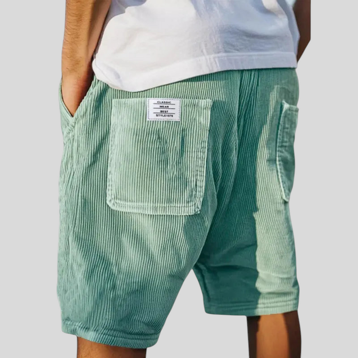 Percival - Elegant Velvet Shorts