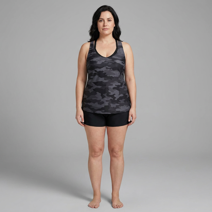 Maren | Three-Piece Tankini Bikini & Cover-Up Set