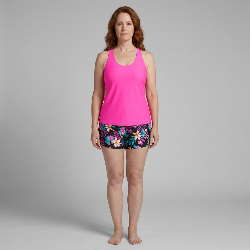 Maren | Three-Piece Tankini Bikini & Cover-Up Set