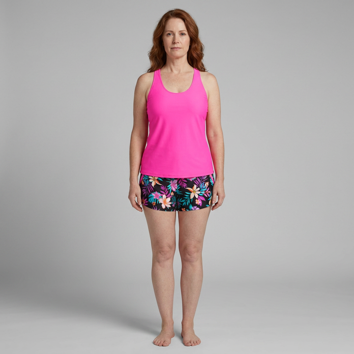 Maren | Three-Piece Tankini Bikini & Cover-Up Set